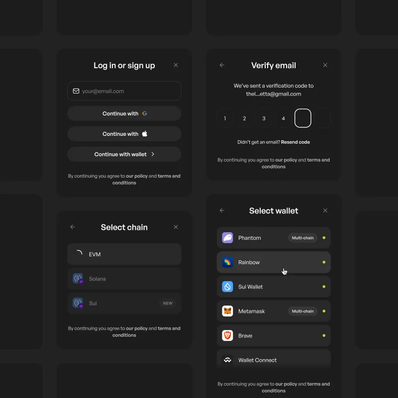 Unified Auth Flow