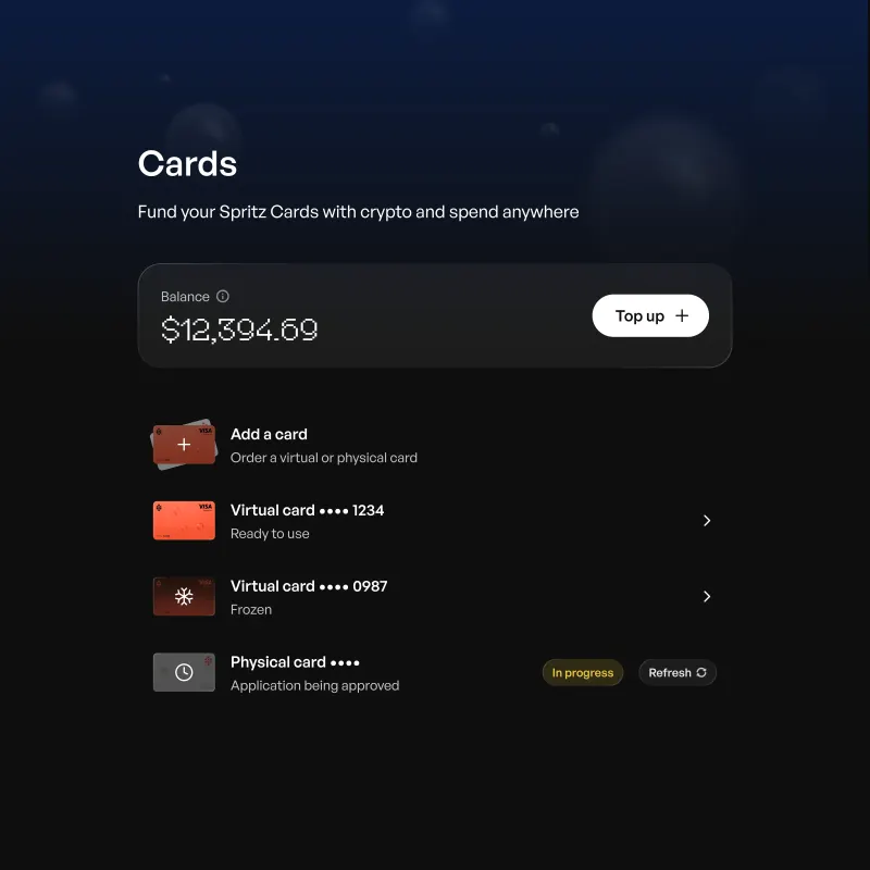 Progressive Card States