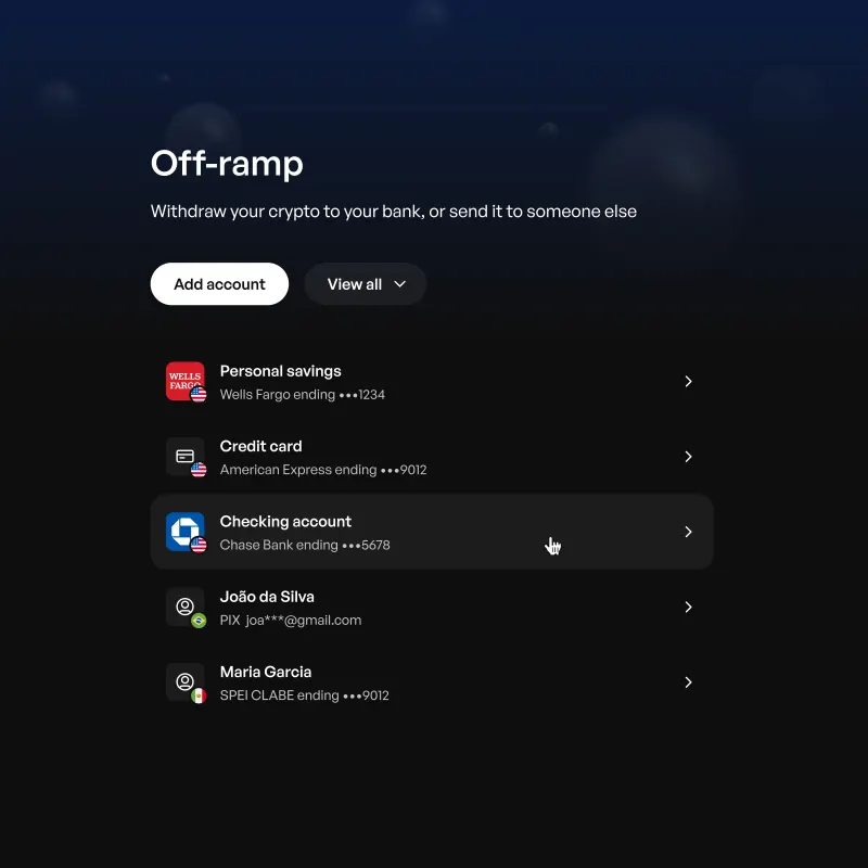 Off-ramp